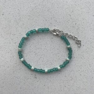 armband donker en licht groen